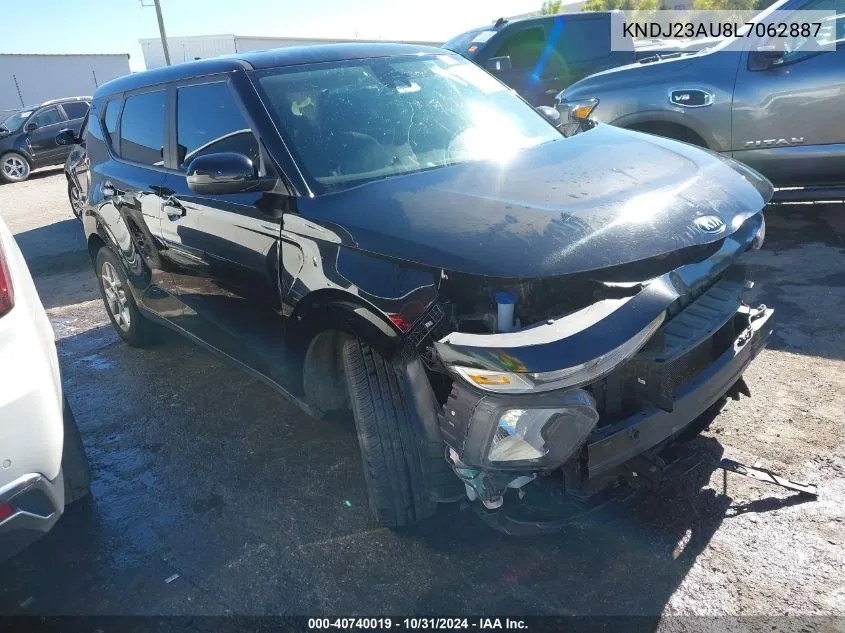 2020 Kia Soul S VIN: KNDJ23AU8L7062887 Lot: 40740019