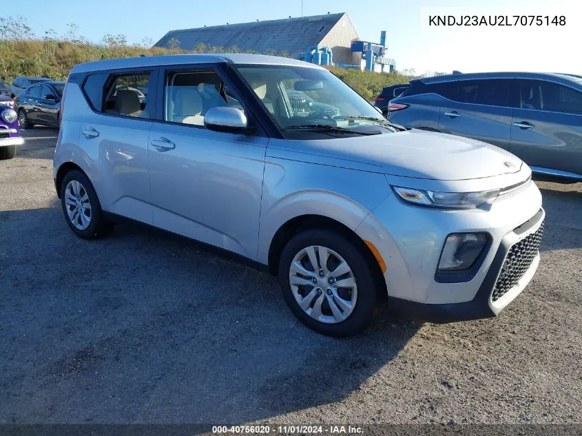 2020 Kia Soul Lx VIN: KNDJ23AU2L7075148 Lot: 40756020