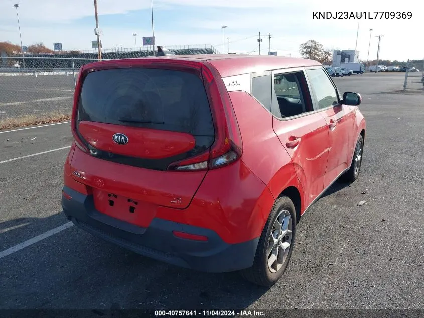 2020 Kia Soul S VIN: KNDJ23AU1L7709369 Lot: 40757641