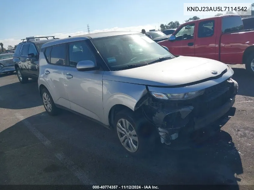 KNDJ23AU5L7114542 2020 Kia Soul Lx