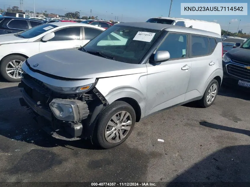 KNDJ23AU5L7114542 2020 Kia Soul Lx