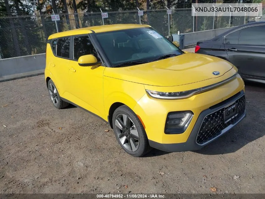 2020 Kia Soul Ex VIN: KNDJ33AU1L7048066 Lot: 40794952