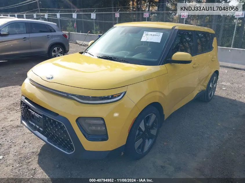 2020 Kia Soul Ex VIN: KNDJ33AU1L7048066 Lot: 40794952