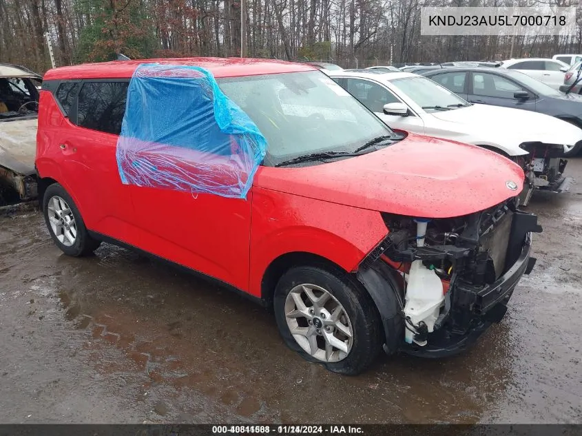 2020 Kia Soul S VIN: KNDJ23AU5L7000718 Lot: 40811588