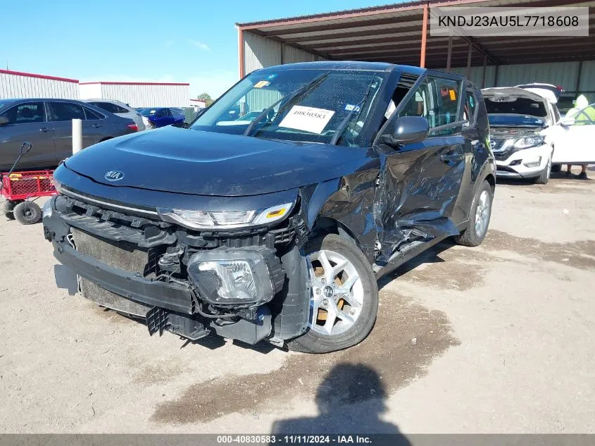 2020 Kia Soul S VIN: KNDJ23AU5L7718608 Lot: 40830583