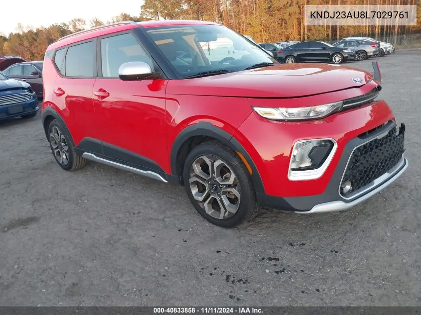 2020 Kia Soul X-Line VIN: KNDJ23AU8L7029761 Lot: 40833858