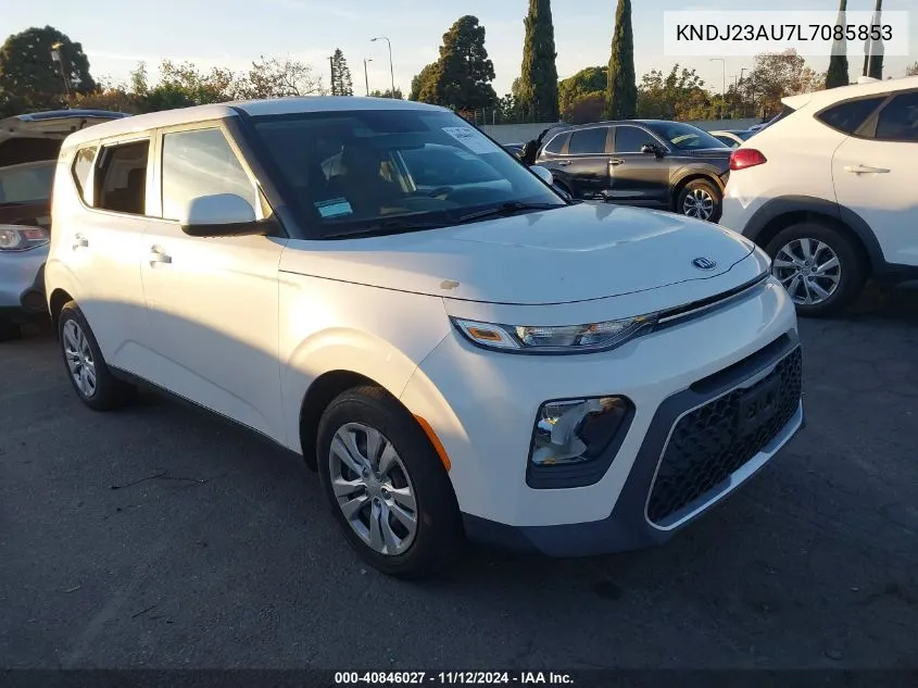 2020 Kia Soul Lx VIN: KNDJ23AU7L7085853 Lot: 40846027