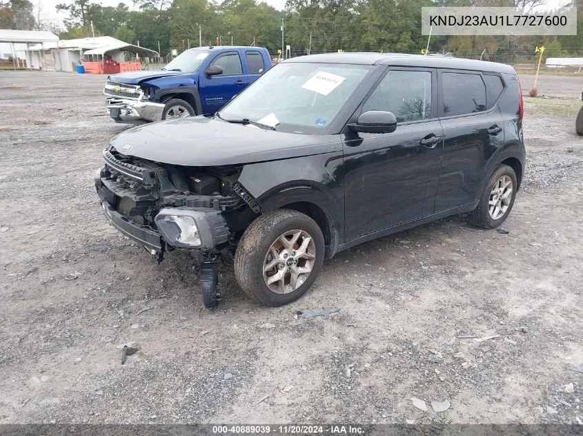 2020 Kia Soul S VIN: KNDJ23AU1L7727600 Lot: 40889039