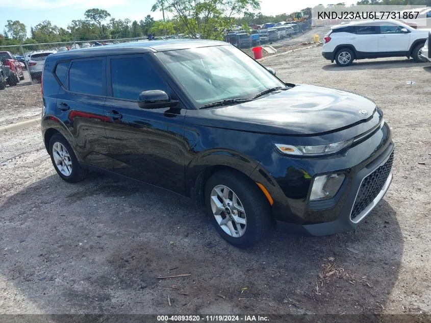 2020 Kia Soul S VIN: KNDJ23AU6L7731867 Lot: 40893520