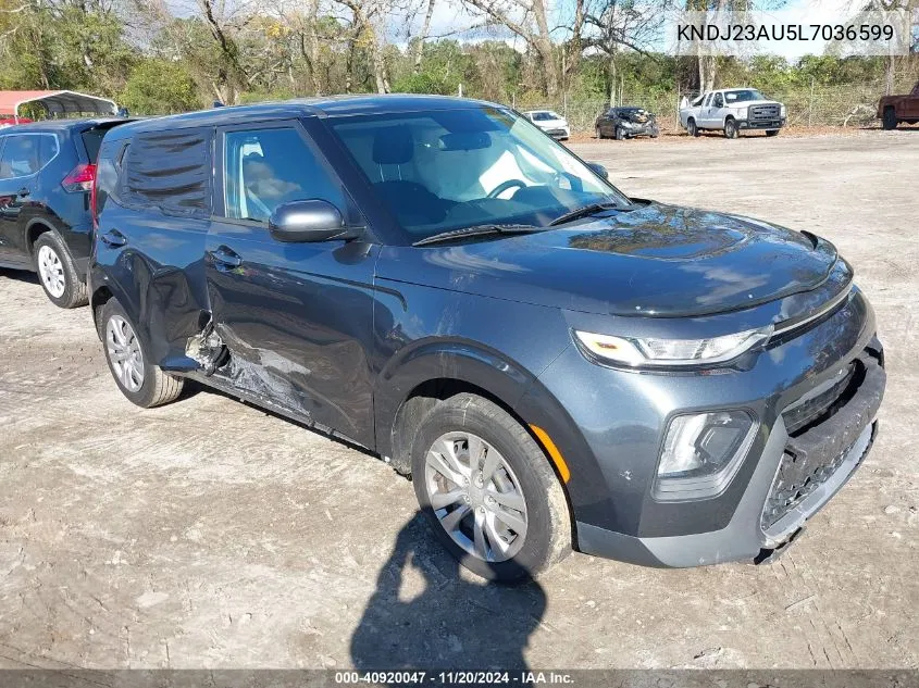 2020 Kia Soul Lx VIN: KNDJ23AU5L7036599 Lot: 40920047