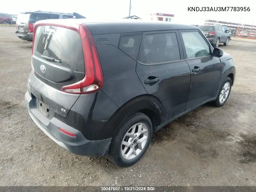 KNDJ33AU3M7783956 2021 Kia Soul Ex