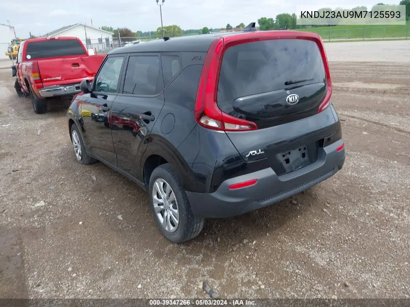 2021 Kia Soul Lx VIN: KNDJ23AU9M7125593 Lot: 39347266