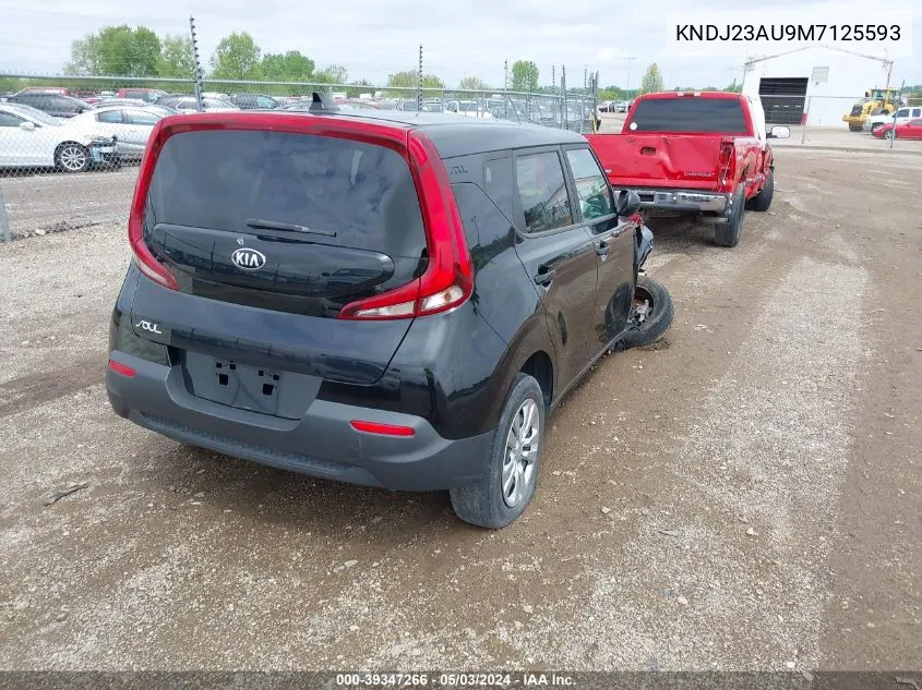 2021 Kia Soul Lx VIN: KNDJ23AU9M7125593 Lot: 39347266