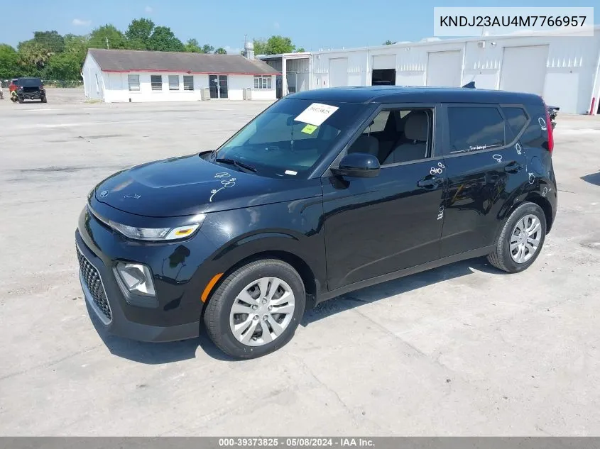 2021 Kia Soul Lx VIN: KNDJ23AU4M7766957 Lot: 39373825