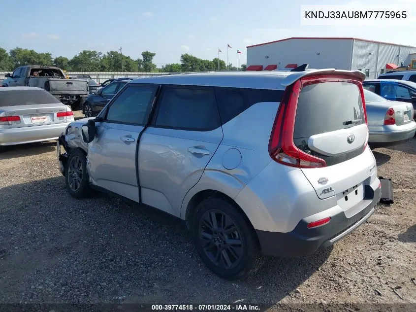 KNDJ33AU8M7775965 2021 Kia Soul Ex