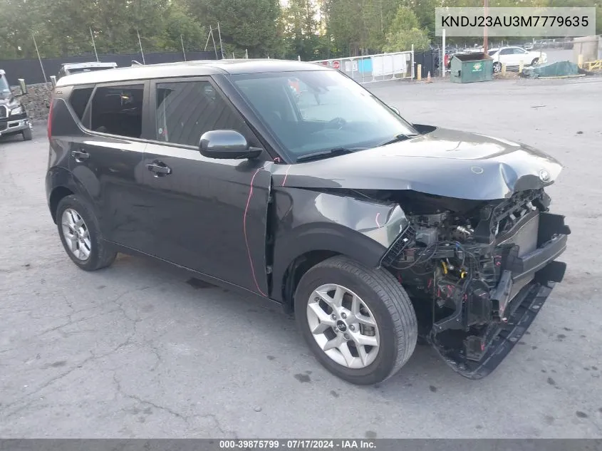 2021 Kia Soul S VIN: KNDJ23AU3M7779635 Lot: 39875799