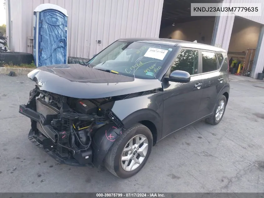 KNDJ23AU3M7779635 2021 Kia Soul S