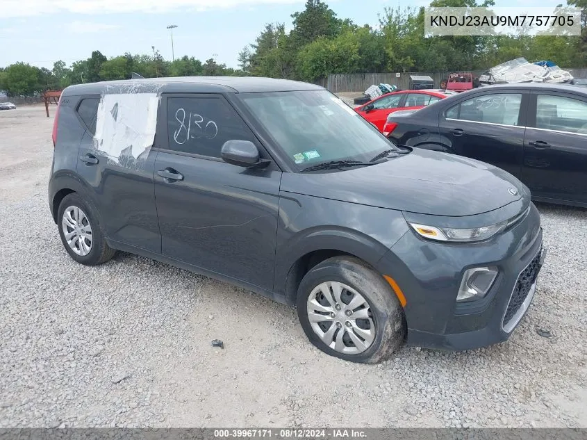 2021 Kia Soul Lx VIN: KNDJ23AU9M7757705 Lot: 39967171