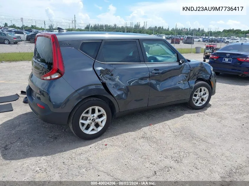 KNDJ23AU9M7736417 2021 Kia Soul S