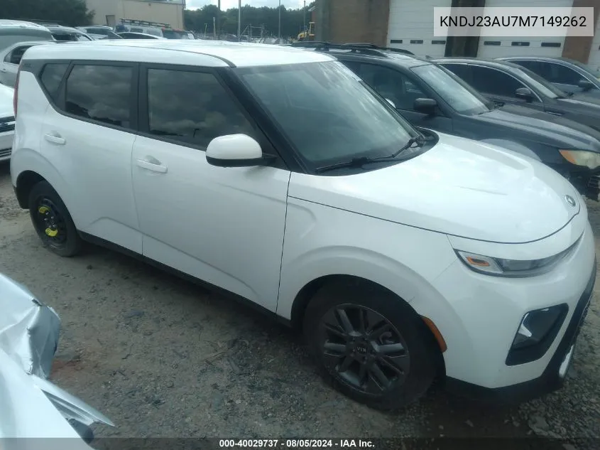 2021 Kia Soul S VIN: KNDJ23AU7M7149262 Lot: 40029737