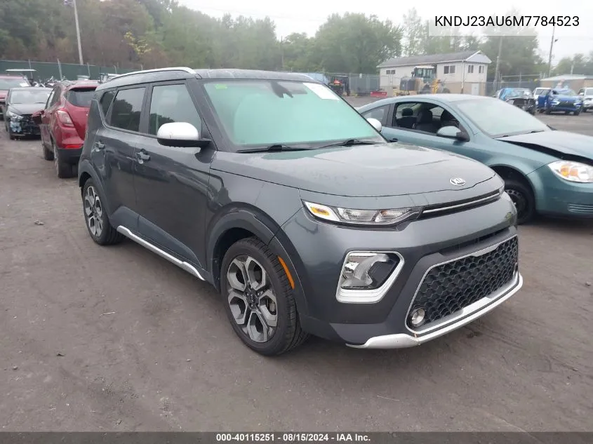 2021 Kia Soul X-Line VIN: KNDJ23AU6M7784523 Lot: 40115251