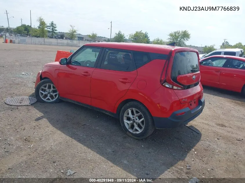 KNDJ23AU9M7766839 2021 Kia Soul S