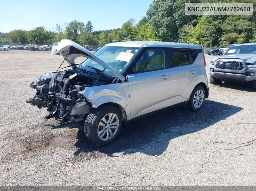 2021 Kia Soul Lx VIN: KNDJ23AU6M7782688 Lot: 40300326