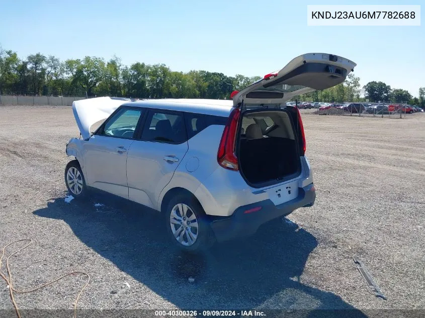 2021 Kia Soul Lx VIN: KNDJ23AU6M7782688 Lot: 40300326