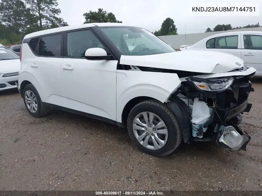 KNDJ23AU8M7144751 2021 Kia Soul Lx/X Line/S