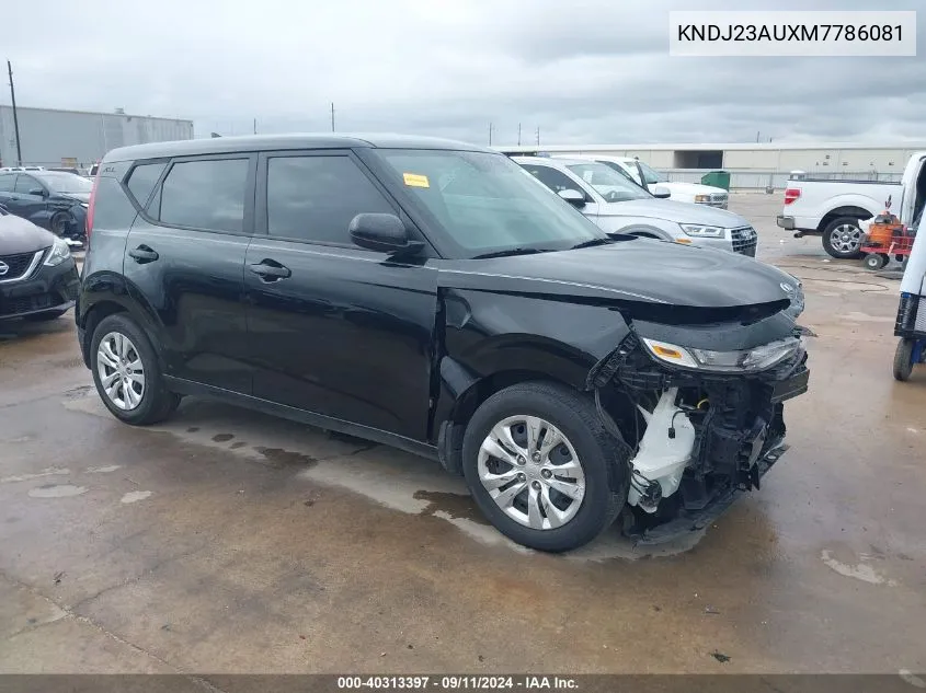 2021 Kia Soul Lx VIN: KNDJ23AUXM7786081 Lot: 40313397