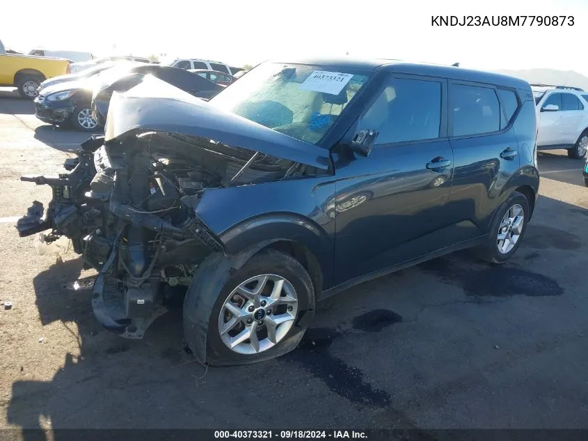 2021 Kia Soul Lx/X Line/S VIN: KNDJ23AU8M7790873 Lot: 40373321