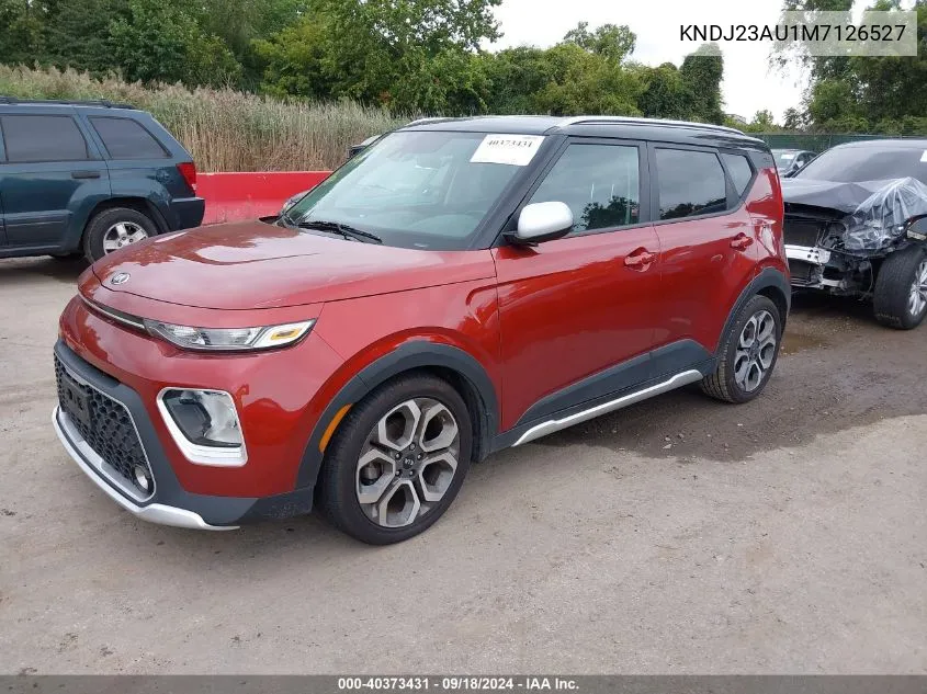 2021 Kia Soul X-Line VIN: KNDJ23AU1M7126527 Lot: 40373431