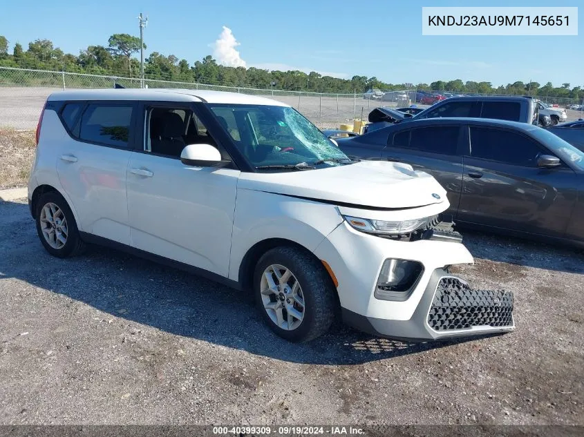 KNDJ23AU9M7145651 2021 Kia Soul S