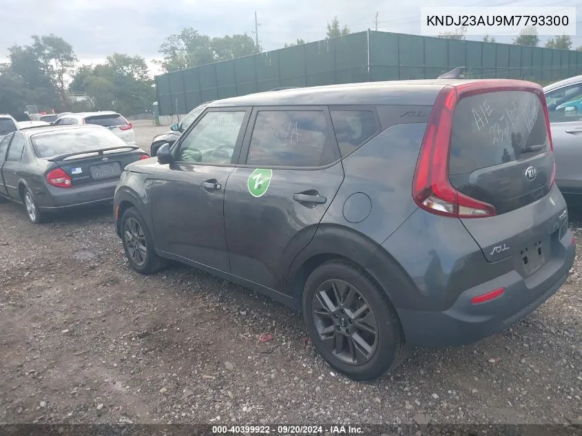 2021 Kia Soul S VIN: KNDJ23AU9M7793300 Lot: 40399922