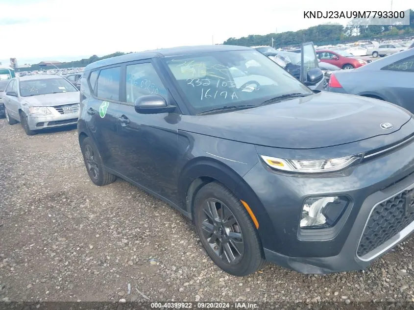 2021 Kia Soul S VIN: KNDJ23AU9M7793300 Lot: 40399922