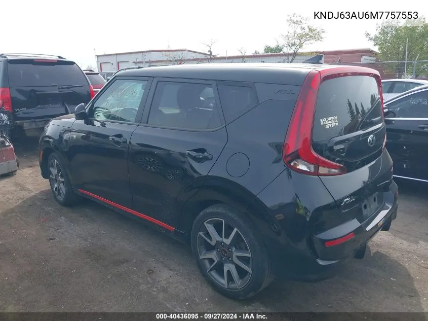 KNDJ63AU6M7757553 2021 Kia Soul Gt-Line