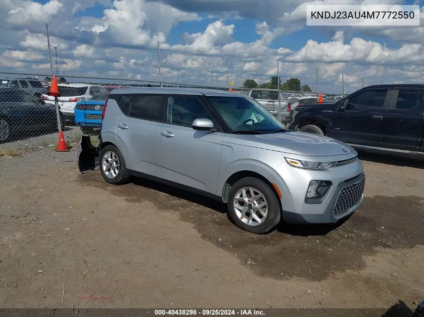 KNDJ23AU4M7772550 2021 Kia Soul S