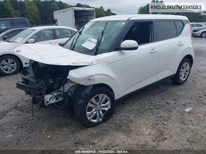 2021 Kia Soul Lx VIN: KNDJ23AU7M7745083 Lot: 40469415