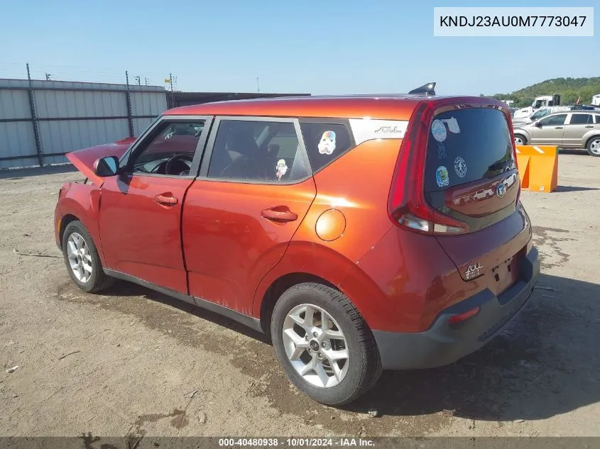 KNDJ23AU0M7773047 2021 Kia Soul S