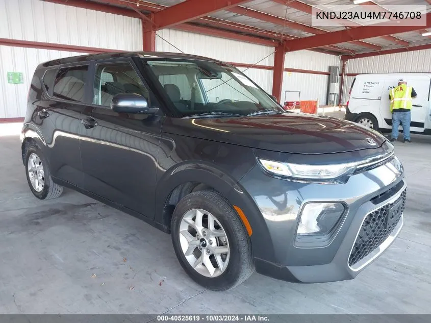 2021 Kia Soul S VIN: KNDJ23AU4M7746708 Lot: 40525619