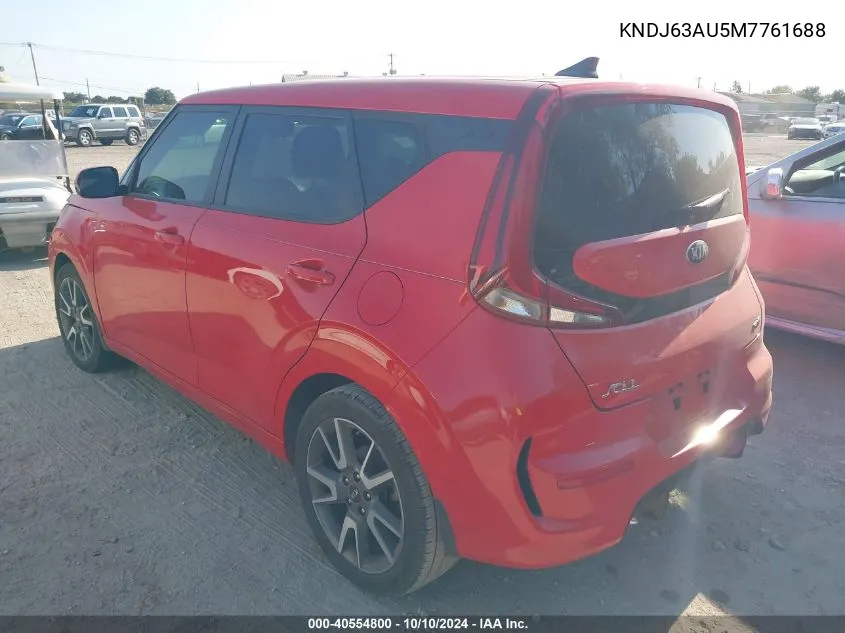 KNDJ63AU5M7761688 2021 Kia Soul Gt-Line