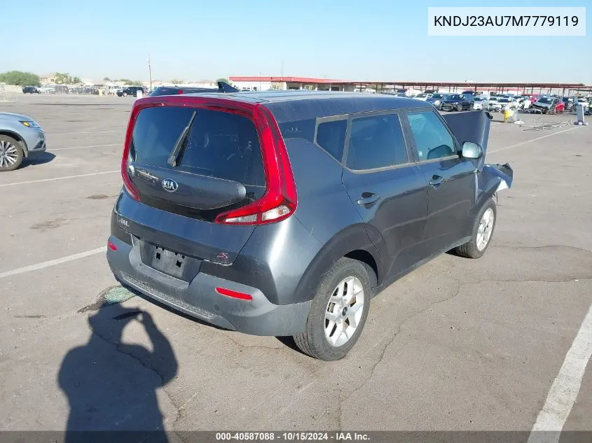 2021 Kia Soul S VIN: KNDJ23AU7M7779119 Lot: 40587088