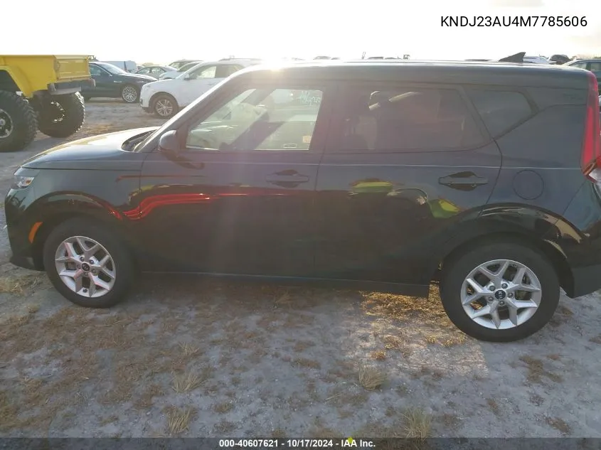 2021 Kia Soul S VIN: KNDJ23AU4M7785606 Lot: 40607621