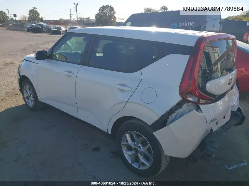 2021 Kia Soul S VIN: KNDJ23AU8M7789884 Lot: 40681024