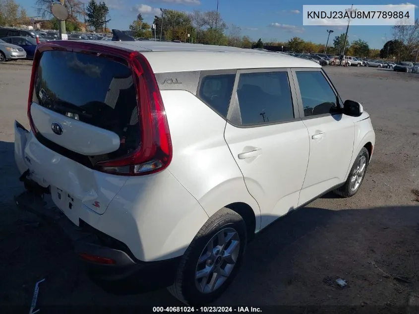 2021 Kia Soul S VIN: KNDJ23AU8M7789884 Lot: 40681024