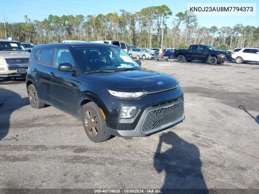 2021 Kia Soul S VIN: KNDJ23AU8M7794373 Lot: 40739020