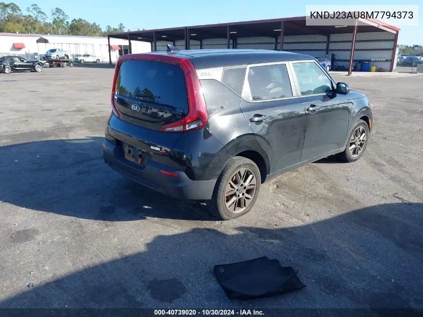 KNDJ23AU8M7794373 2021 Kia Soul S