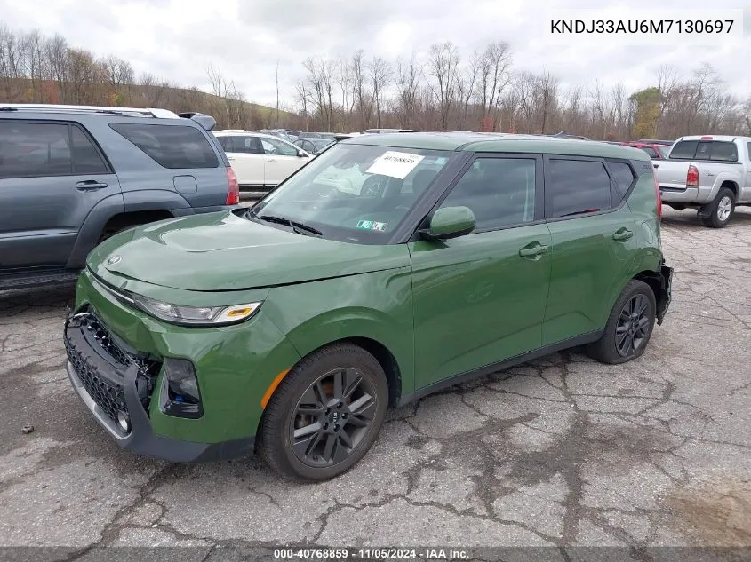 2021 Kia Soul Ex VIN: KNDJ33AU6M7130697 Lot: 40768859