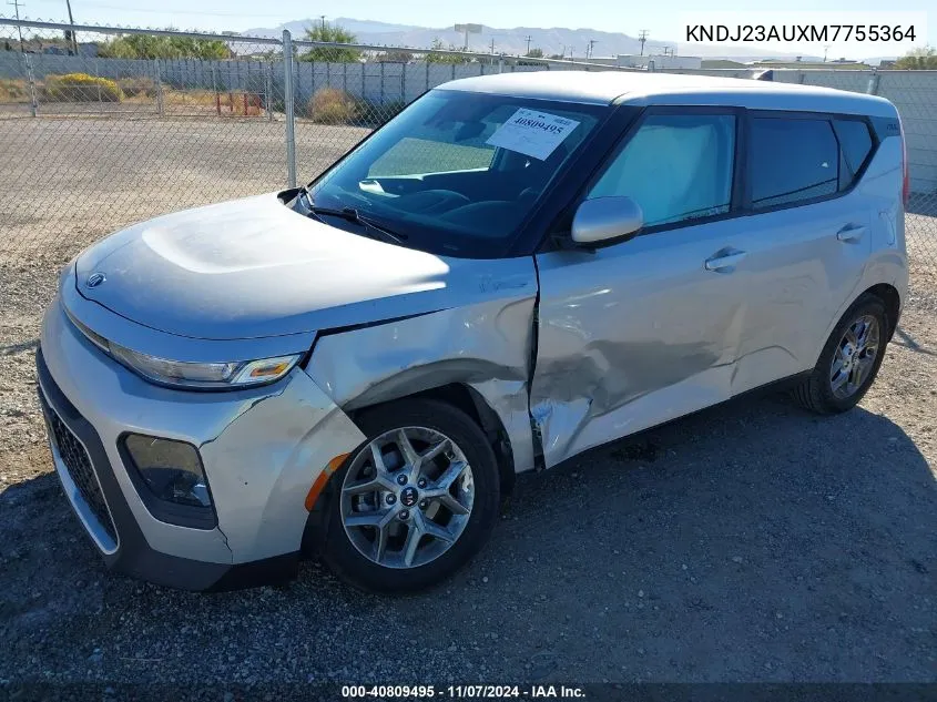 2021 Kia Soul S VIN: KNDJ23AUXM7755364 Lot: 40809495