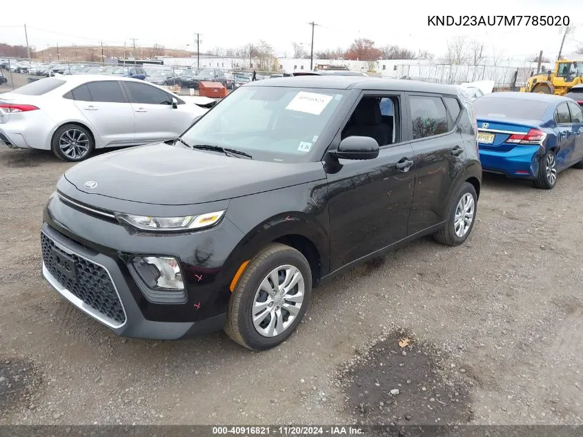 2021 Kia Soul Lx VIN: KNDJ23AU7M7785020 Lot: 40916821